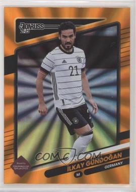 2021-22 Panini Donruss Road to Qatar - [Base] - Holo Orange Laser #66 - Ilkay Gundogan