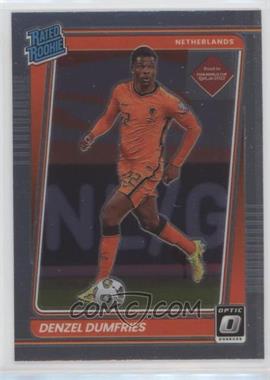 2021-22 Panini Donruss Road to Qatar - [Base] - Optic #178 - Rated Rookie - Denzel Dumfries