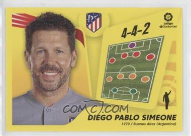 2021-22 Panini La Liga Santander Este Stickers - Atletico Madrid #2 - Entrenador - Diego Simeone