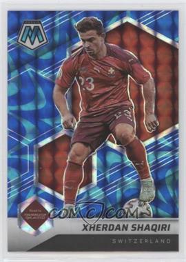 2021-22 Panini Mosaic FIFA Road to World Cup - [Base] - Reactive Blue Mosaic Prizm #143 - Xherdan Shaqiri