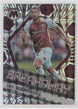 2021-22 Panini Mosaic Premier League - Breakaway - Silver Mosaic Prizm #4 - Jay Rodriguez