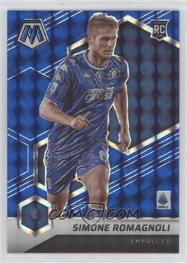 2021-22 Panini Mosaic Serie A - [Base] - Blue Mosaic Prizm #199 - Simone Romagnoli /99