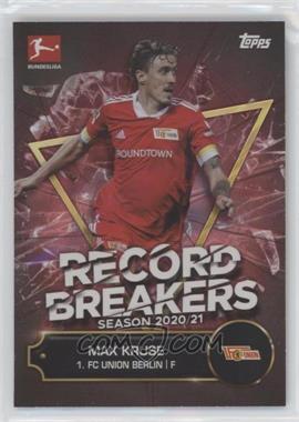 2021-22 Topps Bundesliga - Record Breakers - Red Foil #RB-MK - Max Kruse /5 [EX to NM]