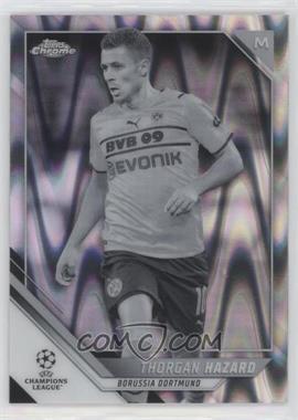 2021-22 Topps Chrome UCL - [Base] - Black & White RayWave Refractor #49 - Thorgan Hazard