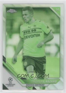 2021-22 Topps Chrome UCL - [Base] - Night Vision Refractor #49 - Thorgan Hazard /225