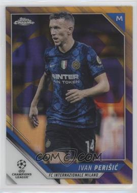 2021-22 Topps Chrome UCL - [Base] - Purple & Gold Starball Refractor #158 - Ivan Perisic