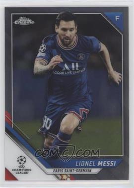 2021-22 Topps Chrome UCL - [Base] #100 - Lionel Messi