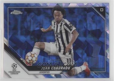 2021-22 Topps Chrome UCL Sapphire Edition - [Base] #142 - Juan Cuadrado