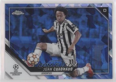 2021-22 Topps Chrome UCL Sapphire Edition - [Base] #142 - Juan Cuadrado