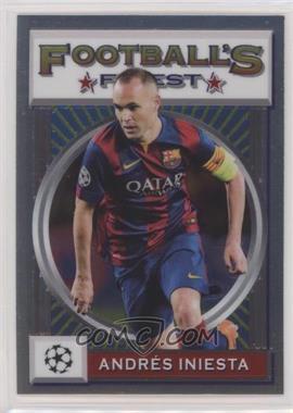 2021-22 Topps Finest Flashbacks UCL - [Base] #156 - Andrés Iniesta