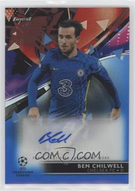 2021-22 Topps Finest UCL - Autographs - Blue Refractor #BA-BC - Ben Chilwell /150