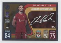 Signature Style - Jordan Henderson