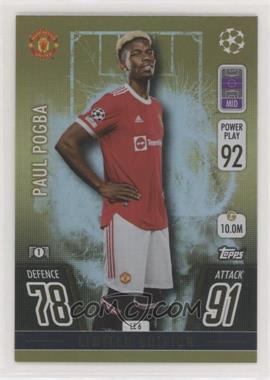 2021-22 Topps Match Attax UCL - Limited Edition Gold #LE6 - Paul Pogba