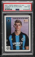 Charles De Ketelaere [PSA 10 GEM MT] #/25