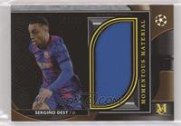 Sergiño Dest #/50