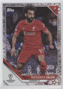 2021-22 Topps UCL Collection - [Base] - Sparkle Foil #18 - Mohamed Salah [EX to NM]