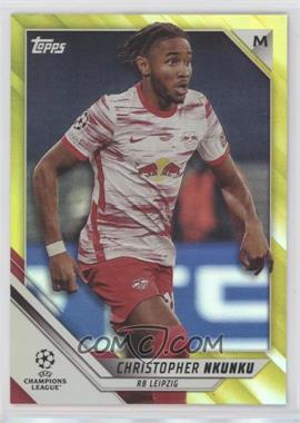 2021-22 Topps UCL Collection - [Base] - Yellow Foil #2 - Christopher Nkunku /250