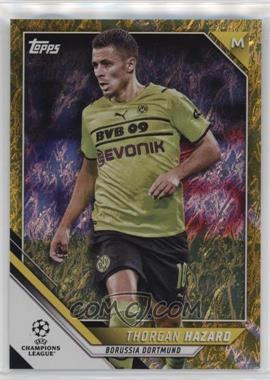 2021-22 Topps UCL Collection Jade Edition - [Base] - Yellow Jade #27 - Thorgan Hazard /50 [EX to NM]
