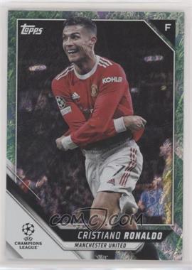 2021-22 Topps UCL Collection Jade Edition - [Base] #100 - Cristiano Ronaldo