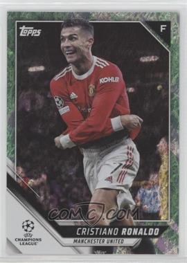 2021-22 Topps UCL Collection Jade Edition - [Base] #100 - Cristiano Ronaldo