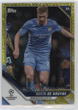2021-22 Topps UCL Collection Japanese Edition - [Base] - Chrome Yellow Mojo Refractor #91 - Kevin de Bruyne /150