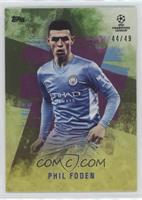 National Teammates - Phil Foden #/49