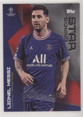 2021-22 Topps UCL Summer Signings - On Demand [Base] #_LIME - Star Signing - Lionel Messi