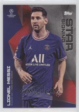 2021-22 Topps UCL Summer Signings - On Demand [Base] #_LIME - Star Signing - Lionel Messi