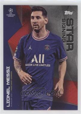 2021-22 Topps UCL Summer Signings - On Demand [Base] #_LIME - Star Signing - Lionel Messi