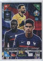 Power Trio - Dayot Upamecano, Hugo Lloris, Raphael Varane