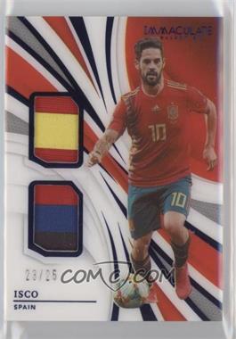 2021 Panini Immaculate Collection - Dual Patches - Sapphire #DP-I - Isco /25