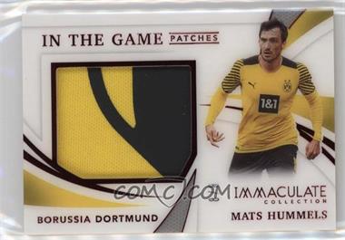 2021 Panini Immaculate Collection - In the Game Patches - Ruby #IG-MH - Mats Hummels /8