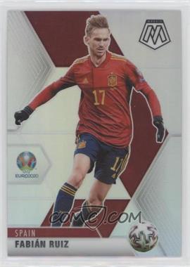 2021 Panini Mosaic UEFA Euro 2020 - [Base] - Silver Prizm #161 - Fabian Ruiz