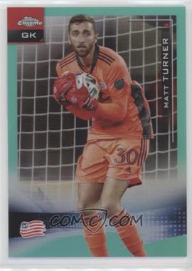 2021 Topps Chrome MLS - [Base] - Aqua Refractor #68 - Matt Turner /299