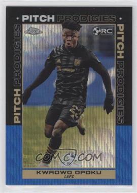 2021 Topps Chrome MLS - [Base] - Blue Wave Refractor #200 - Pitch Prodigies - Kwadwo Opoku /199