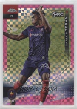 2021 Topps Chrome MLS - [Base] - Pink X-Fractor #137 - Carlos Teran