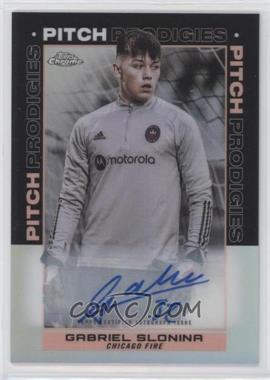 2021 Topps Chrome MLS - [Base] - Refractor Autographs #198 - Pitch Prodigies - Gabriel Slonina