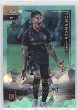 2021 Topps Chrome MLS Sapphire Edition - [Base] - Aqua #147 - Brian Rodriguez /99