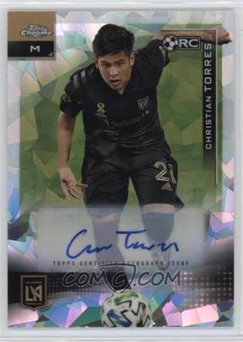 2021 Topps Chrome MLS Sapphire Edition - [Base] - Autographs #168 - Christian Torres