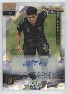 2021 Topps Chrome MLS Sapphire Edition - [Base] - Autographs #168 - Christian Torres