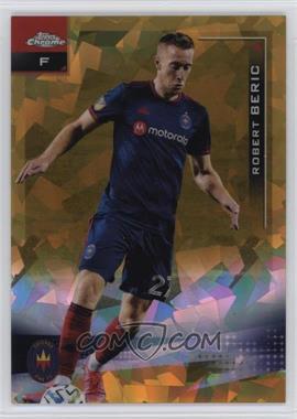 2021 Topps Chrome MLS Sapphire Edition - [Base] - Gold #56 - Robert Beric /50