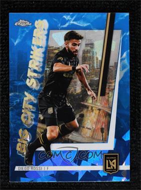 2021 Topps Chrome MLS Sapphire Edition - Big City Strikers #BCS-6 - Diego Rossi