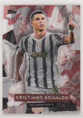 2021 Topps Greatest Goalscorer - On Demand [Base] - Red Manchester United #_CRRO - Cristiano Ronaldo /118