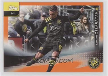 2021 Topps MLS - [Base] - Orange #61 - Lucas Zelarayan /25