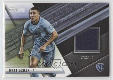 2021 Topps MLS - Jumbo Relics #JR-MBE - Matt Besler [Good to VG‑EX]