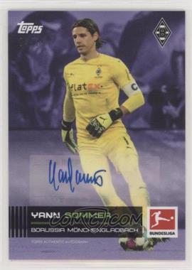 2021 Topps On Demand Bundesliga Stars of the Season - Online Exclusive Autographs - Purple #_YASO - Yann Sommer /25