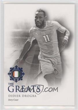 2022-23 Futera Unique World Football - [Base] - Sapphire #104 - The Greats - Didier Drogba /20