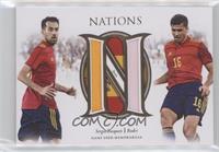 Sergio Busquets, Rodri #/35