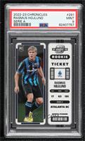 Contenders Optic Rookie Ticket - Rasmus Hojlund [PSA 9 MINT]