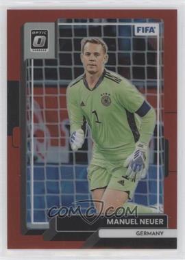 2022-23 Panini Donruss - [Base] - Optic Red Prizm #61 - Manuel Neuer /165